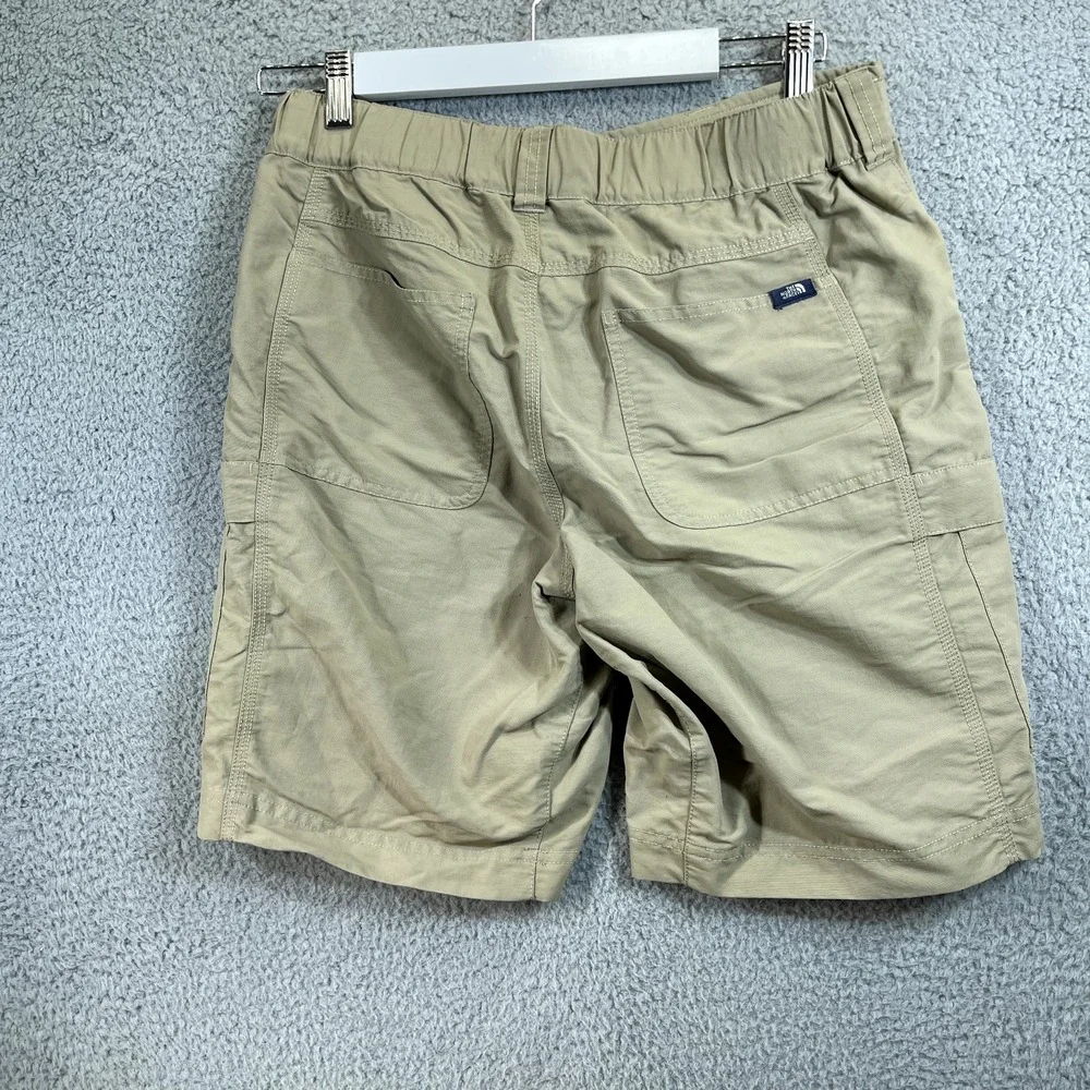 The North Face Cargo Shorts Size‎ 30 Mens Tan Belted Hiking Outdoors